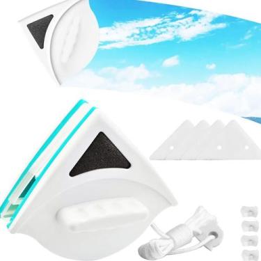 Imagem de Limpador Vidros Portas Magnético Janelas Apartamento Casa Salão - New,
