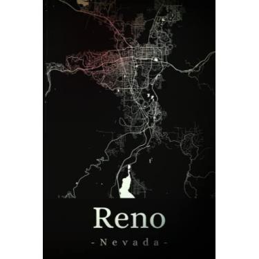 Imagem de Reno Nevada: Your city, your region, your home! | Composition Notebook 6x9 plaid 120 pages