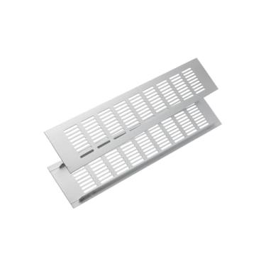 Imagem de Grade De Ventilação De Alumínio Retangular 80x400mm