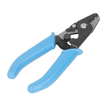 Imagem de Descascador de Fio Cortador de Linha de Cabo Descascador de Fibra óptica Liga de Aço Ferramenta de Corte de Descascamento de Fibra óptica Conveniente Operação Com Uma Mão