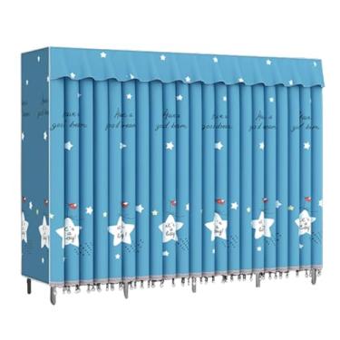 Imagem de Guarda-roupa Armário portátil para pendurar roupas, armário temporário para sala de estar, lindo armário de armazenamento para quarto armário