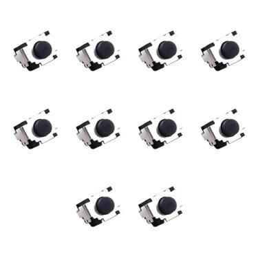 Imagem de 10pcs Micro Switches L R Button Left Right Tactile Bumper Button Press Microswitches Compatible with Switch 2DS 3DS XL Joystick Controller Replacement