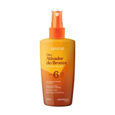 Imagem de Óleo Ativador de Bronze Labotrat Vai & Brilha 120ml FPS 6 Cenoura e Ur