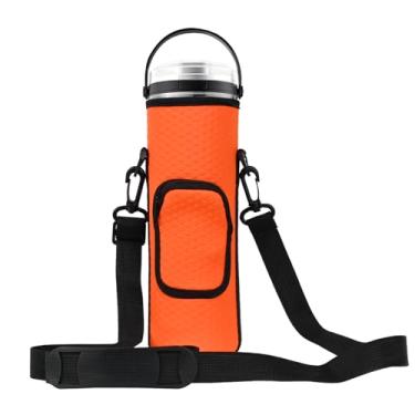 Imagem de AF-WAN Liquidificador portátil com alça de ombro para liquidificador portátil Ninja BC151NV/BC51NV/BC151BK/BC151CR/BC151EM/BC151PR/BC151WH 510 g (laranja)