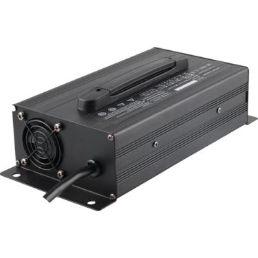 Imagem de Carregador de bateria 72V 12A Carregadores de bateria de chumbo-ácido Carregador de bateria para empilhadeira para paleteira, empilhadeira elétrica, carrinho de golfe,72v 12a,H XT60