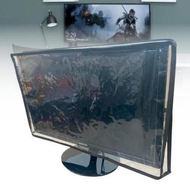 Imagem de Capa para monitor led gamer 28 e 29 pol. pvc cristal - Clean Capas