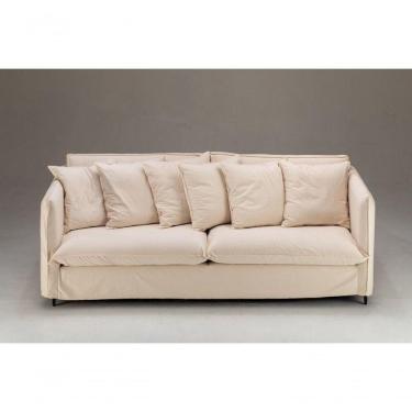 Imagem de Sofa Arizona De Capa Tecido Sarja Bege