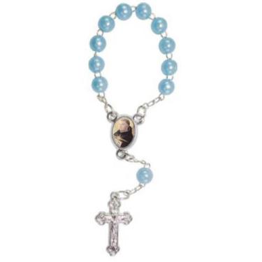 Imagem de  40 Mini Terço com Foto São Tomás de Aquino - SJO Artigos Religiosos, 