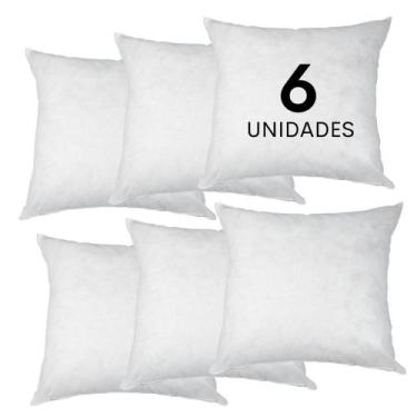 Imagem de Kit Enchimentos para Almofadas Refil 45x45cm Espuma Extra Macia - Lope