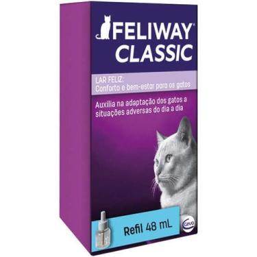 Imagem de Feliway Classic Refil 48ml - Bem-estar e conforto para gatos - CEVA