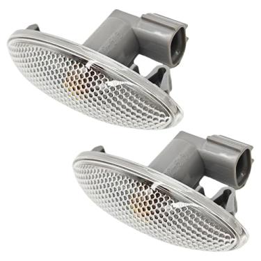 Imagem de Youqsm Lâmpada de seta do lado do carro para-choque compatível com Toyota Yaris 2006-2011 para Toyota RAV4 2006-2009 para Toyota Auris 2007-2010 para Toyota Corolla 2007-2010 Substituir 81730-02090