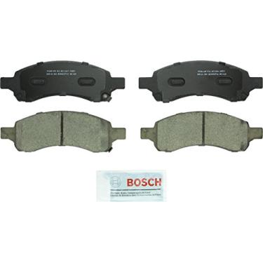 Imagem de BOSCH BC1169 QuietCast Conjunto de pastilhas de freio a disco de cerâmica premium - compatível com Buick Rainier; Chevrolet Colorado, Trailblazer; GMC Acadia, Canyon, Envoy; Isuzu Ascender; Saab 9-7x;