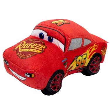 Imagem de Buckle-Down Disney Dog Toy, Pixar Carros Relâmpago McQueen Réplica de carro de corrida, pelúcia