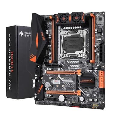 Imagem de Placa-mãe X99-AD4 V2.0 ATX HUANANZHI Gaming PC para CPUs LGA2011-3, Quad DDR4 128GB, M.2 NVME e NGFF, PCB de 10 camadas, USB 3.0/2.0, SATA3.0, áudio 5.1, Wi-Fi