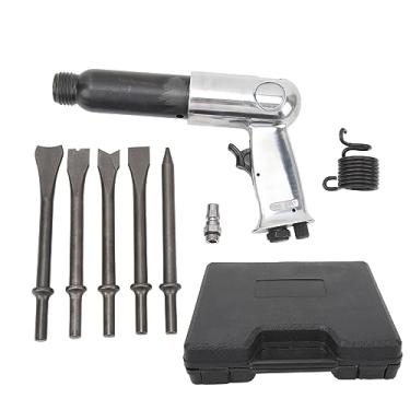 Imagem de Ferramenta de martelo pneumático GRCFUMO, kit de martelo de ar, ferramenta de perfuração de cinzel de ar, ferramenta de pá de martelo pneumático para reparo de carro, remoção de (Cano longo de 250 mm)