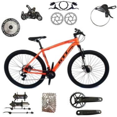 Imagem de Bicicleta Aro 29 Gti Roma 12 Velocidades Freio Hidráulico Suspensão  80mm-Unissex