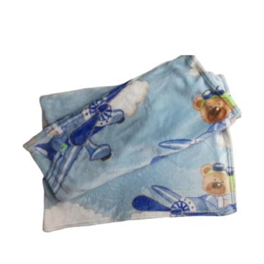 Imagem de Cobertor Infantil Bebê Hazime Flannel Prime Baby  90 x 110cm