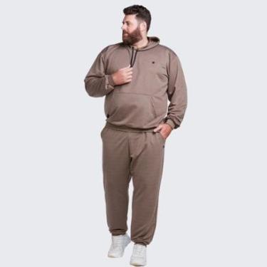 Imagem de Conjunto Moletinho Plus Size Masculino-Masculino
