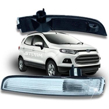 Imagem de Par Lanterna Seta Retrovisor Ford Ecosport Ano 2013 A 2017