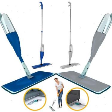 Imagem de MOP Limpeza Esfregão 360º Spray Reservatório Vassoura Mágica Profissio