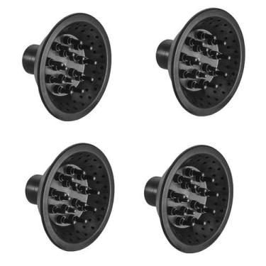 Imagem de Kit 4 Difusor de Ar Para Secador de Cabelo Definidor de Cachos Univers