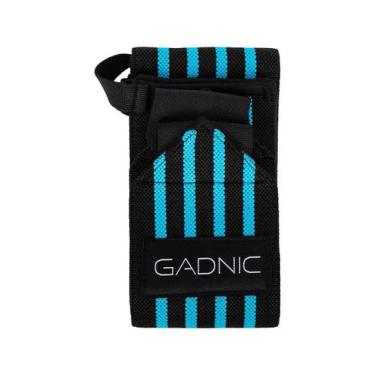 Imagem de Par de Munhequeiras Elásticas para Musculação Gadnic