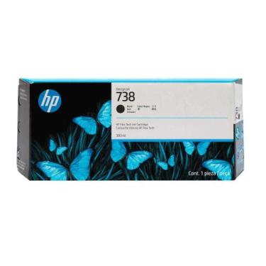 Imagem de Cartucho de Tinta HP 738 Preto 498N8A  Plotter Designjet