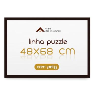 Imagem de Moldura para Quebra Cabeça Grow Puzzle 1000 Peças 48x68 com Proteção Petg (Preto)