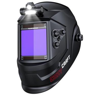 Imagem de Capacete de soldagem ARCCAPTAIN Large View True Color Auto Darkening