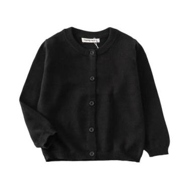 Imagem de Cardigan de Algodão Vermelho Infantil - Estilo Coreano para Meninos e 