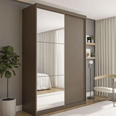 Imagem de Guarda Roupa Solteiro Salvador Plus 2 Portas de Correr 2 Gavetas e 3 E