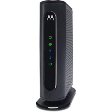 Imagem de Modem de cabo Motorola 8x4 343 Mbps DOCSIS 3.0 N300 com roteador Wi-Fi Gigabit (MG7310)