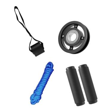 Imagem de menolana Kit de exercícios de polia para porta, conjunto de equipamento de tração manual, dispositivo versátil de treinamento de ombro universal para idosos, Padrão