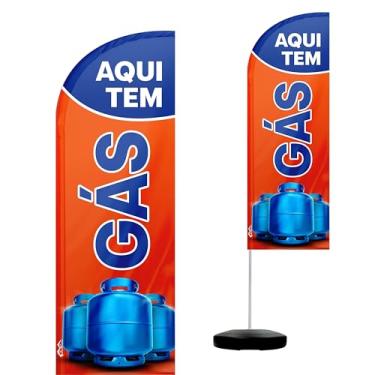 Imagem de Wind Banner Completo 2,10m Aqui Tem Gás