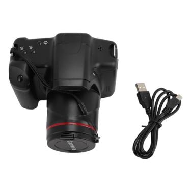 Imagem de Câmera Digital 4K para Função de Foco Automático Fotográfico, Função de Estabilização de Eixos Múltiplos, Câmera de Viagem Compacta de Tela de 2,4 In180 ° para Adolescentes Com