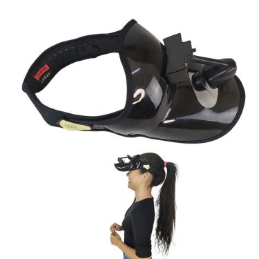 Imagem de Viseira Ventilador Chapeu Praia Verao