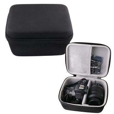 Imagem de WAIYUCN Estojo Rígido Para Transporte Compatível Com Câmeras Canon Eos Rebel T7/Rebel T8I/Rebel T6 Sl3 Slr, Kit De Lentes 18-55 Mm.