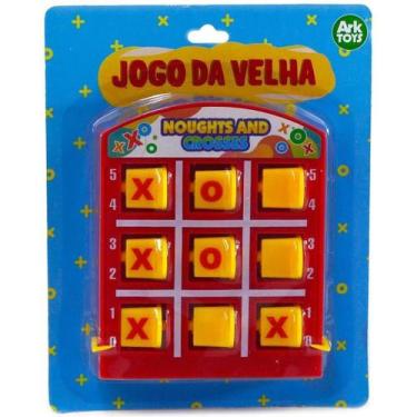 Imagem de Jogo Da Velha De Plastico Na Cartela Cor Sortida - Ark Toys