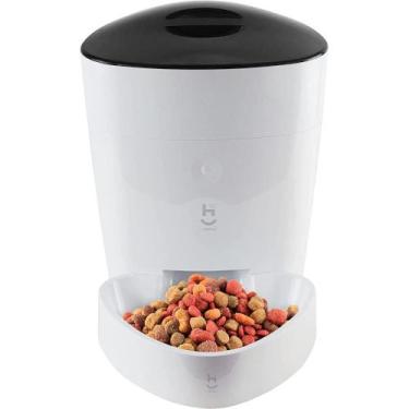 Imagem de Alimentador Inteligente Wi-Fi para Pet HIPETCOM Geonav, Branco