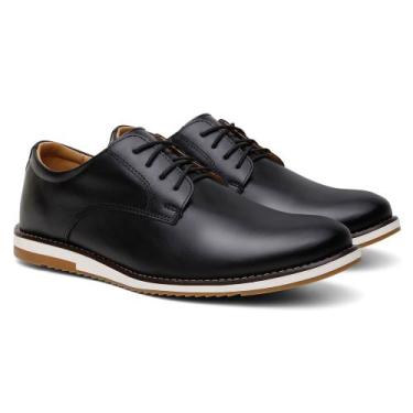 Imagem de Sapato Oxford Masculino Social Em Couro 100% Exclusivo - FABRICAÇÃO NA