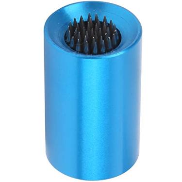 Imagem de 2 em 1 bilhar Dica Tip Shaper Scuffer Tool de alta qualidade Piscina de alumínio Grinder de extremidade para jogadores profissionais e iniciantes de 30 mm duráveis ​​30 mm (Azul)