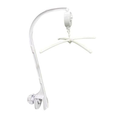 Imagem de Kokiya Suporte para sino de cama, enfeites para móbile de berço, decoração de berçário, suporte de braço, conjunto de stent para cama de bebê