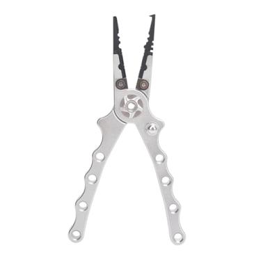 Imagem de Generic Removedor de Ganchos de Peixe, Alicates de Anel Dividido Ergonomic Fácil Abertura de água Salgada Resistente à água Confortável para Equipamentos de Pesca (Prata)