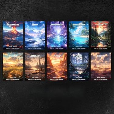 Imagem de Proxy Cards for Magic The Gathering, Alternative Custom Art DIY Cards, Fantasy Dual Lands, Normal