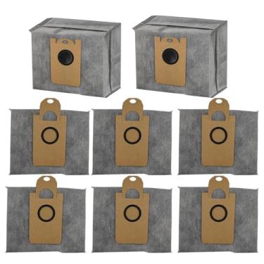 Imagem de Sacos de pó de substituição compatíveis com Eufy 35 Híbrido; para L35 Hybrid LR30 Hybrid / LR30 Hybrid, LR20 Auto-Empty Station Kit de acessórios de saco de vácuo pacote com 8