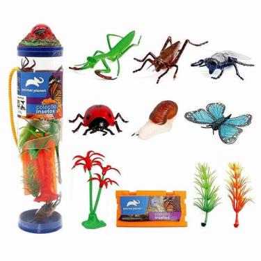 Imagem de Brinquedo Coleção Bichos Miniaturas Colecionáveis Tubo Animal Planet +
