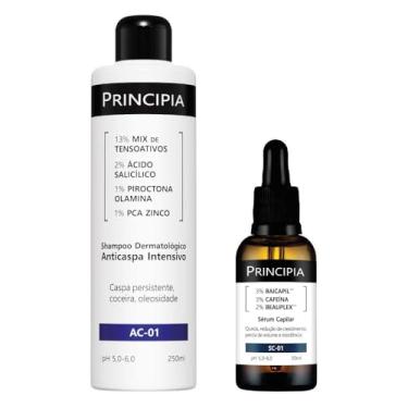 Imagem de PRINCIPIA, kit Shampoo Anticaspa + Sérum capilar