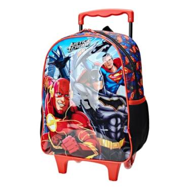 Imagem de Mochila Infantil com Rodinha, Liga da Justiça X1, Xeryus