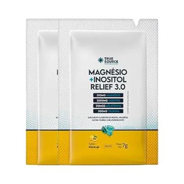 Imagem de Kit 2X: Magnésio + Inositol Relief 3.0 Maracujá Sachê True Source 7g