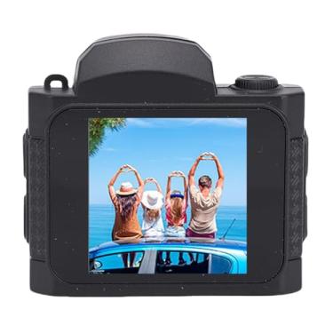 Imagem de Zyyini Câmera Digital 4K, Câmera de Gravador de Vídeo de Chaveiro de 64MP HD Com 19 Efeitos de Filtro, Tela HD de 1,54 Polegada, Lente de 78 ° de Largura, para Gravação de Viagem (Preto)